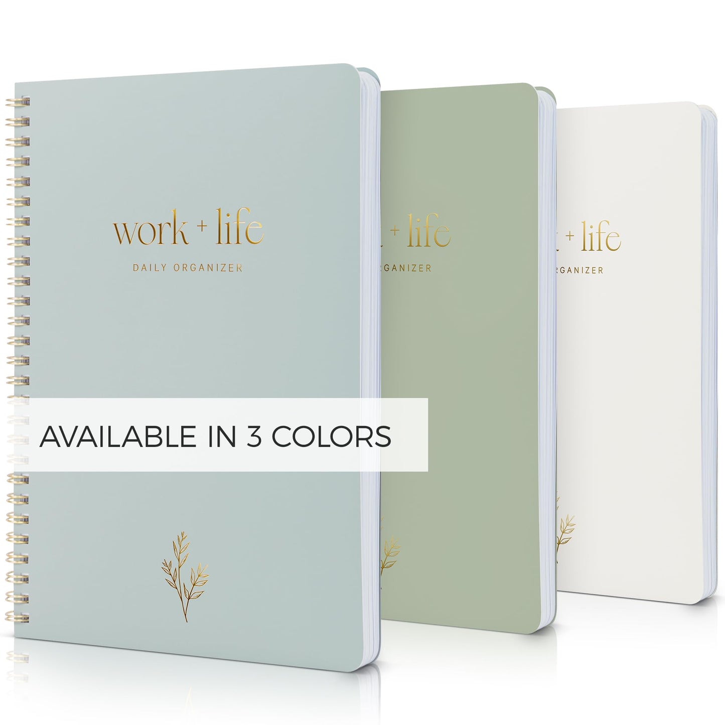 Beautiful Daily Planner and To Do List Notebook For Work And Life - The Perfect Undated Planner to Easily Organize Tasks and Appointments - Stylish Office and School Supplies for Women