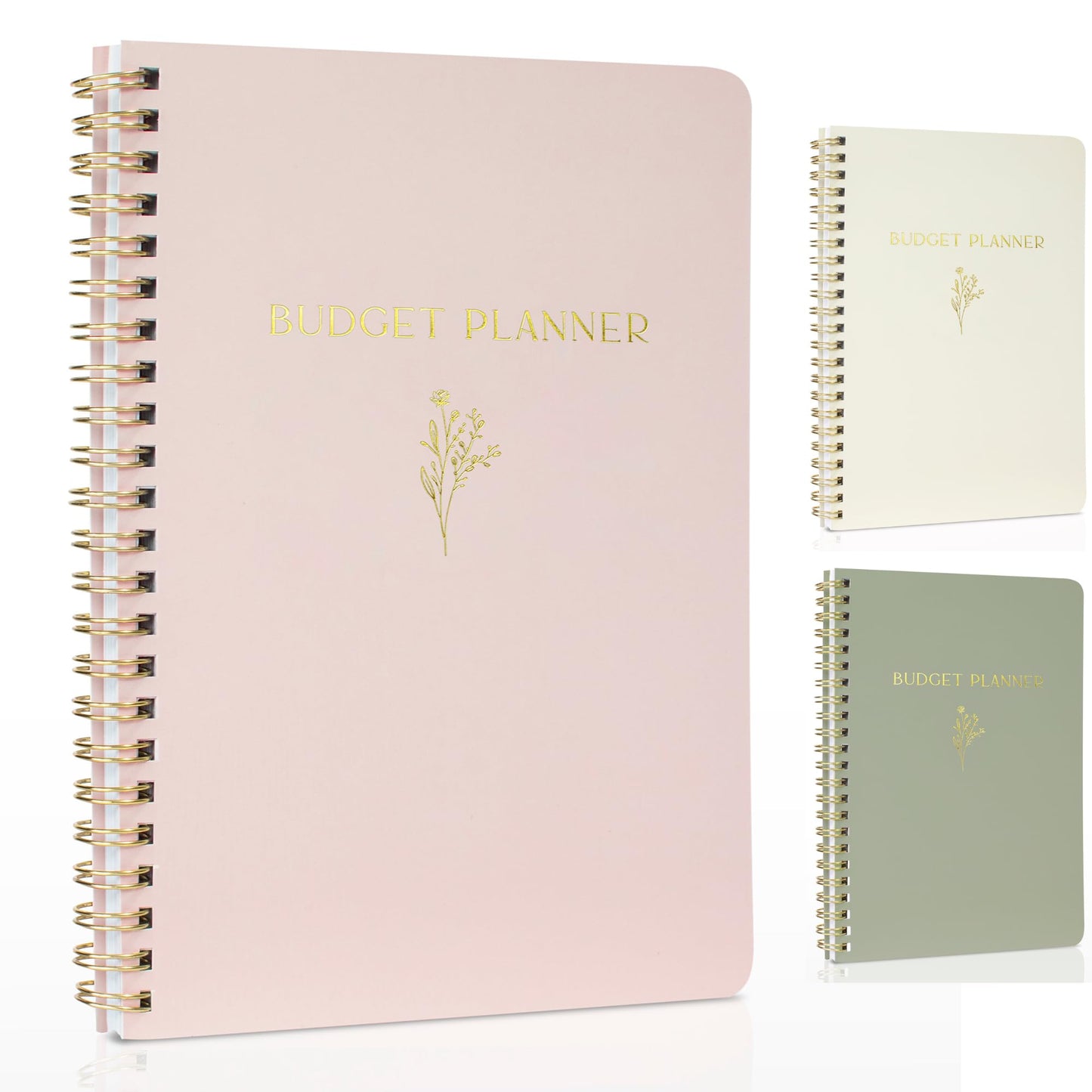 Simplified Monthly Budget Planner - Monthly Finance Organizer and Expense Tracker Notebook - Beautiful Undated Money Budgeting Book For 2024 To Effectively Manage Your Finances