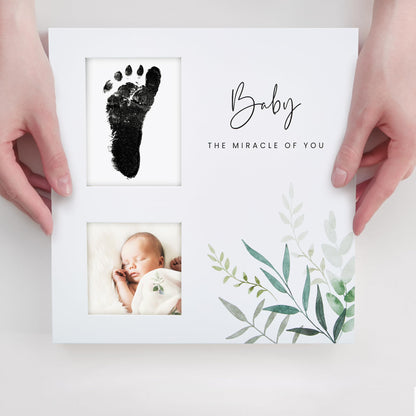 Keepsake Baby Memory Book for Boys and Girls - Timeless First 5 Year Baby Book With Photoslots - Cute Baby Journal Scrapbook or Photo Album - A Milestone Book to Record Every Event from Birth to Age 5