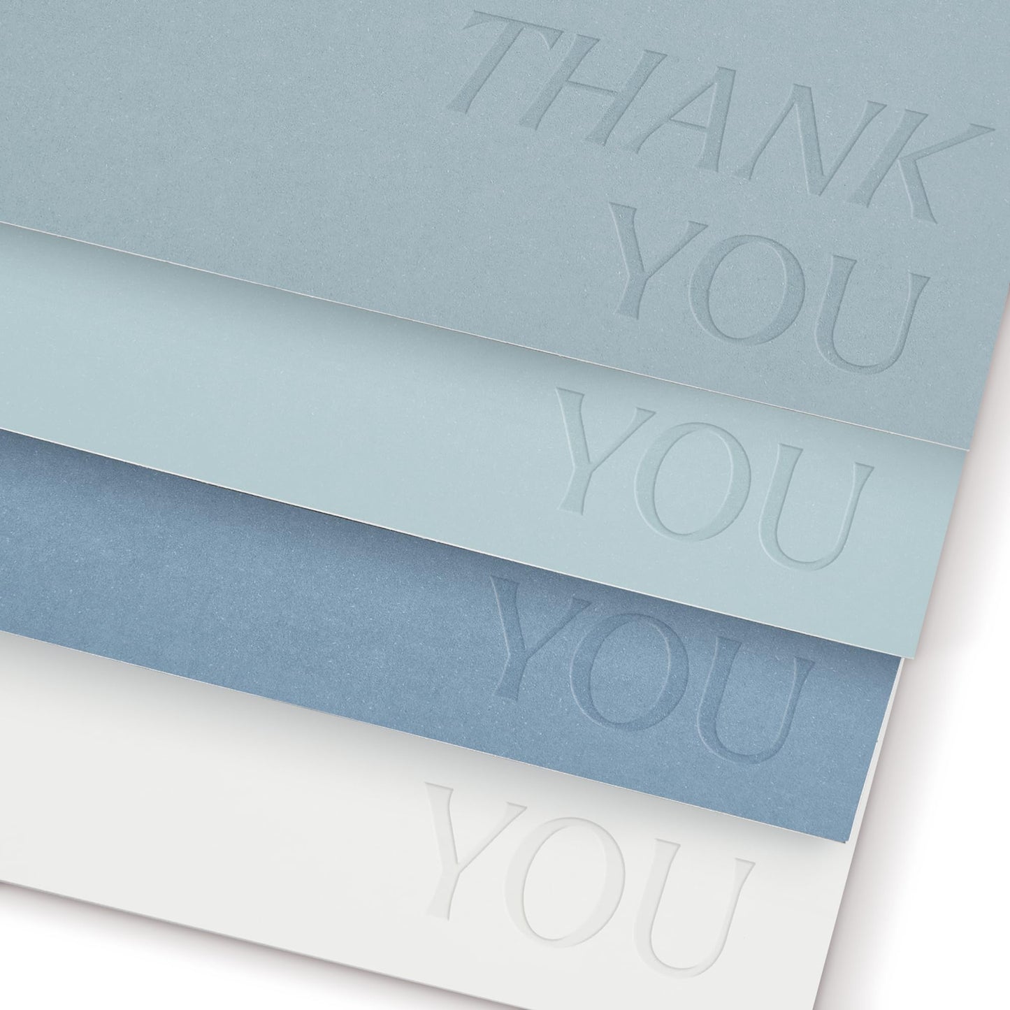 Beautiful Thank You Cards Set of 30 With Envelopes and Stickers - Elegant Blank Cards For Personalized Notes - Perfect Bulk Stationary Set For All Occasions incl. Weddings, Business & Baby Showers