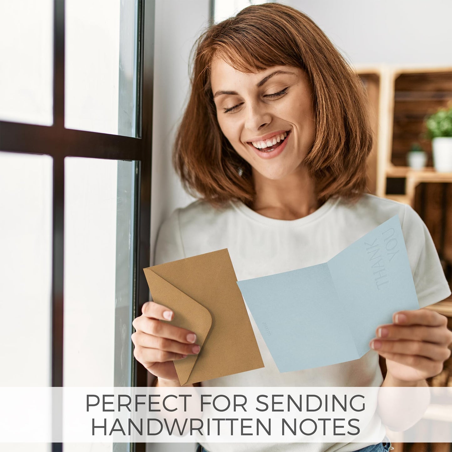 Beautiful Thank You Cards Set of 30 With Envelopes and Stickers - Elegant Blank Cards For Personalized Notes - Perfect Bulk Stationary Set For All Occasions incl. Weddings, Business & Baby Showers