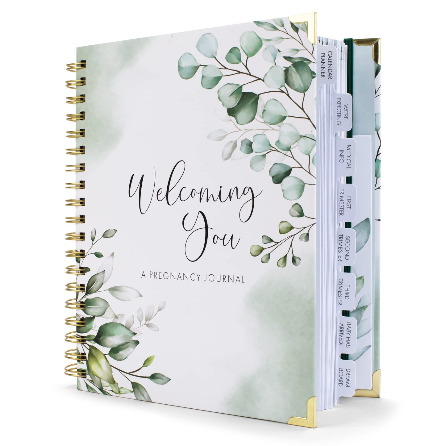 ZICOTO Pregnancy Journal and Memory Book with Stickers and Keepsake Pocket - Lovely Must Have Gift for First Time Moms to Be - The Perfect Planner to Track Your Little Ones Life-Changing Journey