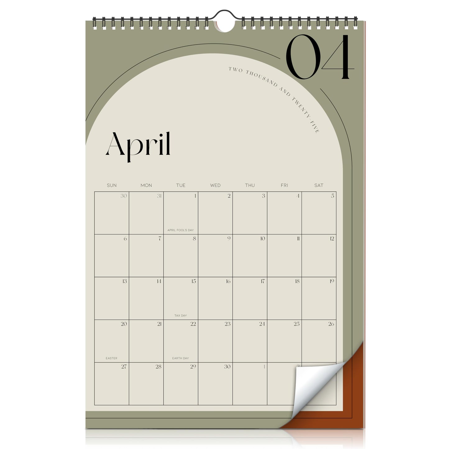 Aesthetic 2025-2026 Wall Calendar - Runs from January 2025 Until July 2026 - The Perfect Wall Hanging Calendar Planner for Easy Organizing
