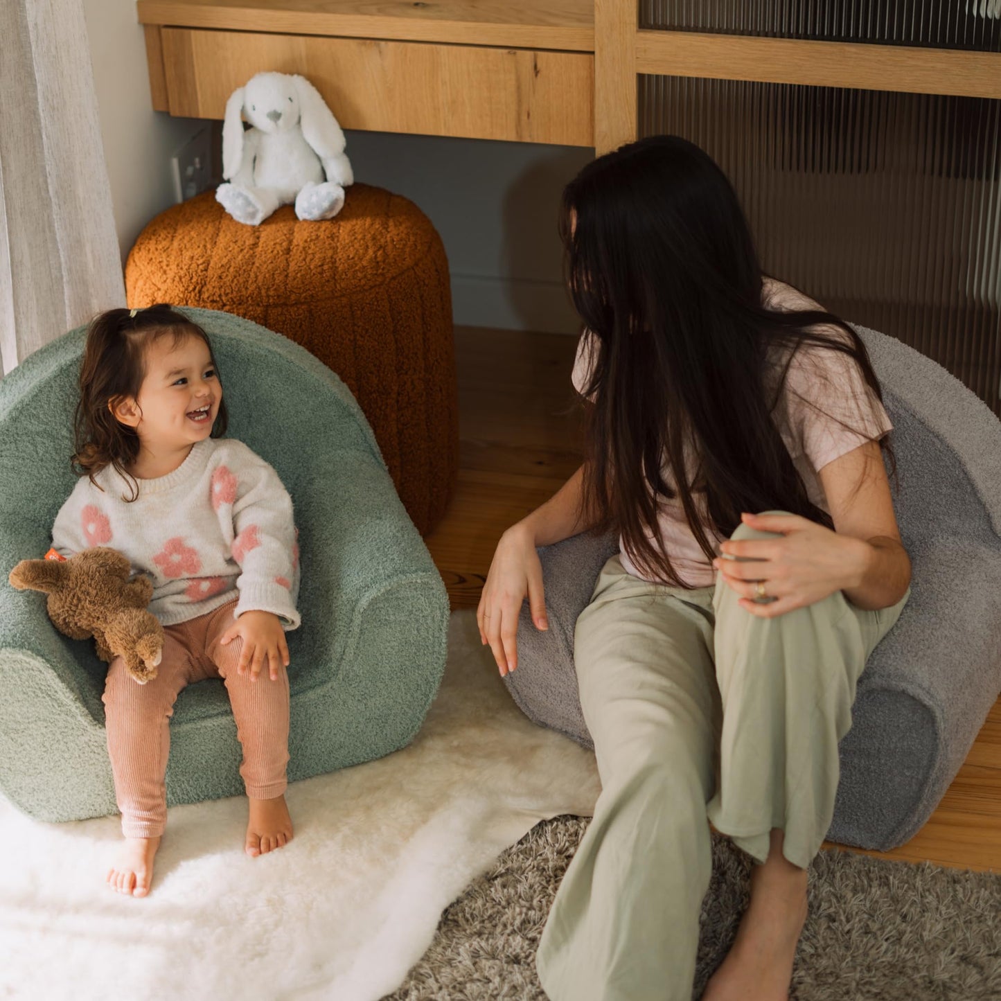 ZICOTO Comfy Kids Chair for Toddler - Portable Super Soft Chair for Gaming and Studying - Fits Nicely with Any Modern Decor