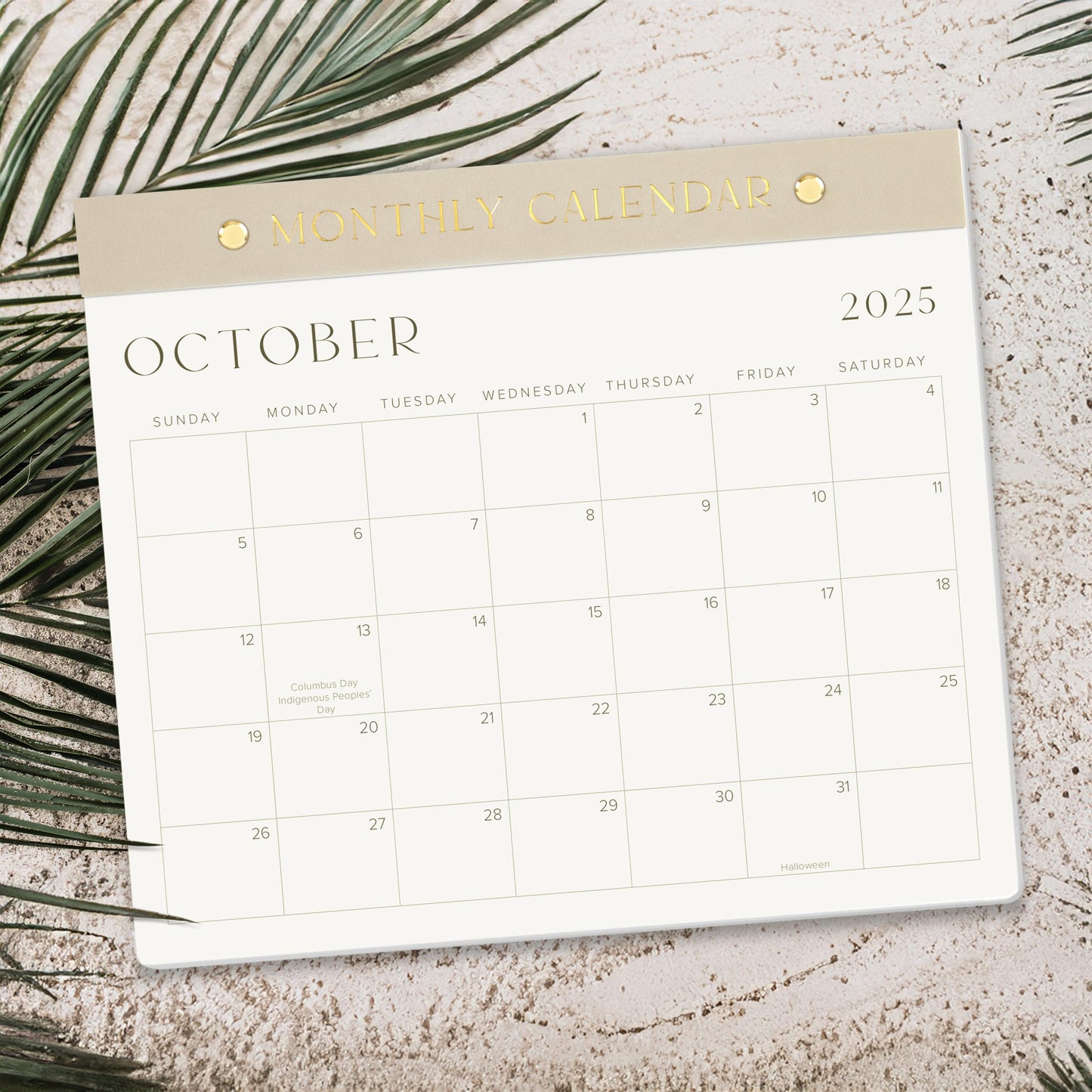 Beautiful 2025-2026 Magnetic Fridge Calendar - Runs From January 2025 Until July 2026 - The Perfect Monthly Refrigerator Calendar for Easy Organizing