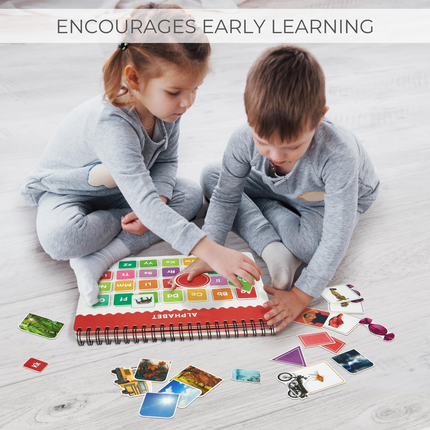 Montessori Busy Book for Toddlers Ages 3 and Up - The Perfect Preschool Learning Activity Book for Fun Education at Home Or While Traveling - Perfect Speech Therapy & Autism Sensory Toy for Kids