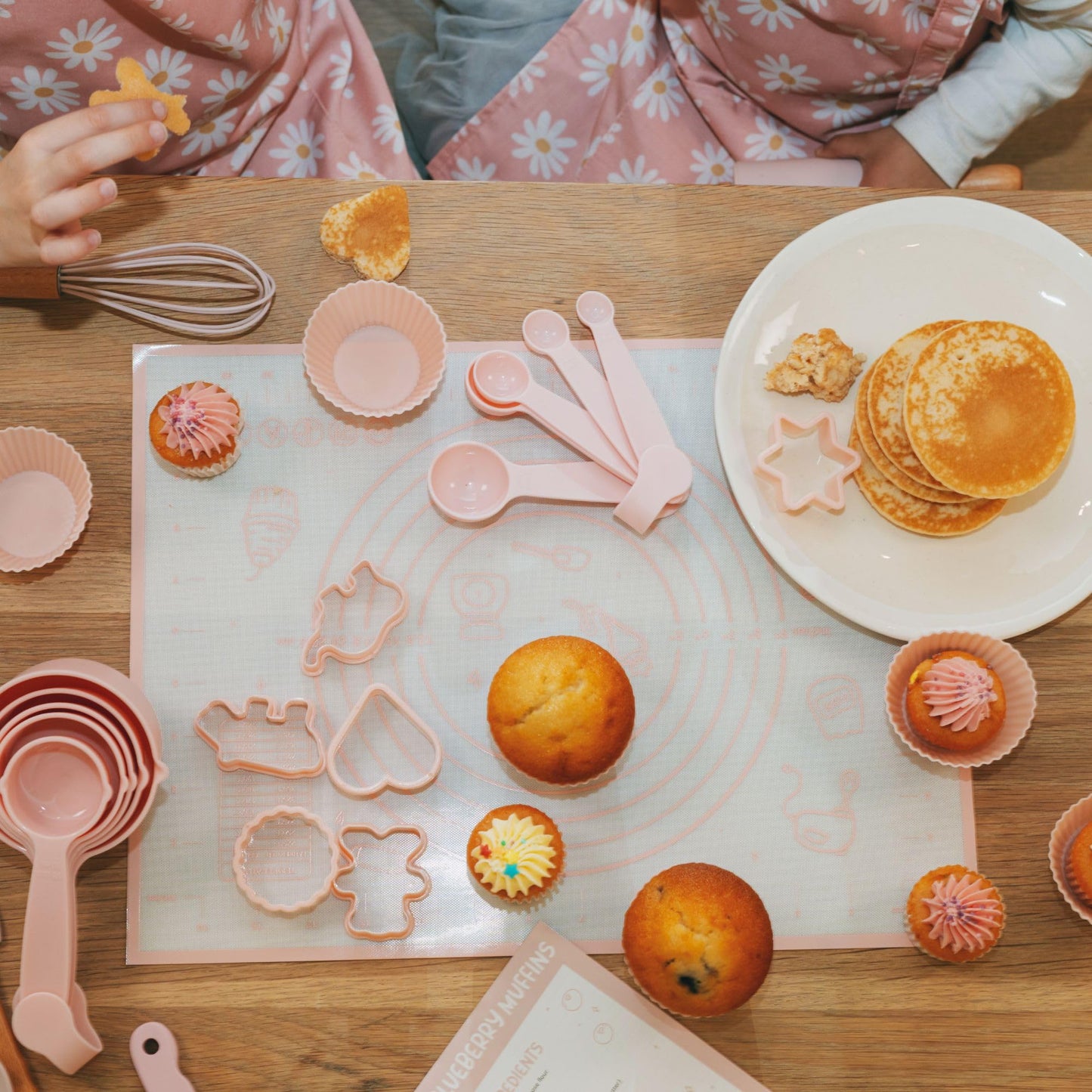Kid Safe Cooking Tools - Kids Baking Set Gift for Girls