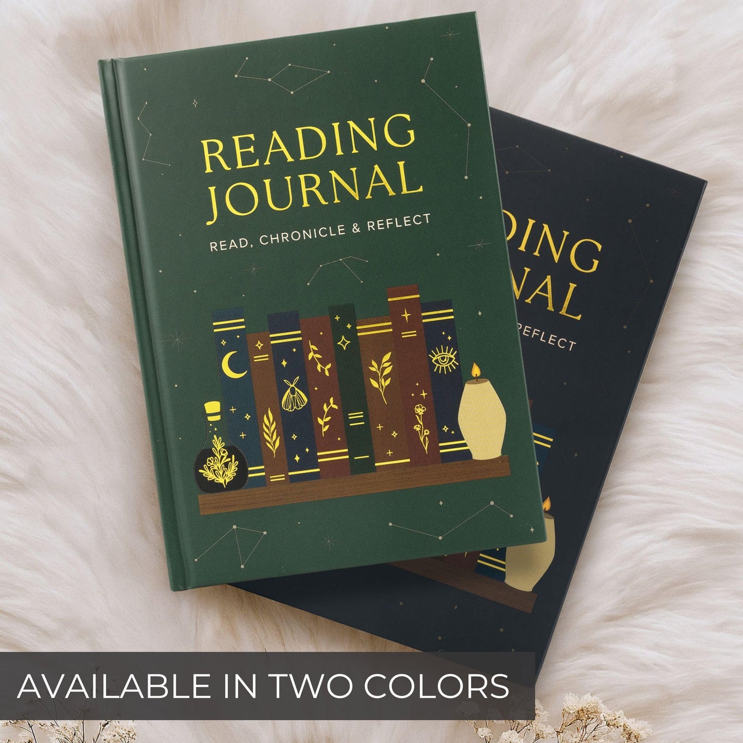 ZICOTO Beautiful Reading Journal for Book Lovers - Sturdy Hard Cover Journal Makes a Great Gift for Readers - The Perfect Tracker with Reading Log & Review Pages For Keeping Notes on Your Favorite Books