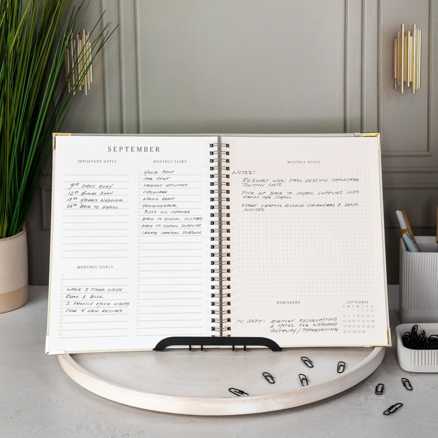 Beautiful Matisse 2026-2028 Monthly Planner - To Do List Notebook That Easily Organizes Your Tasks to Boost Productivity - Runs From July 2026 Until December 2028 incl. 2027
