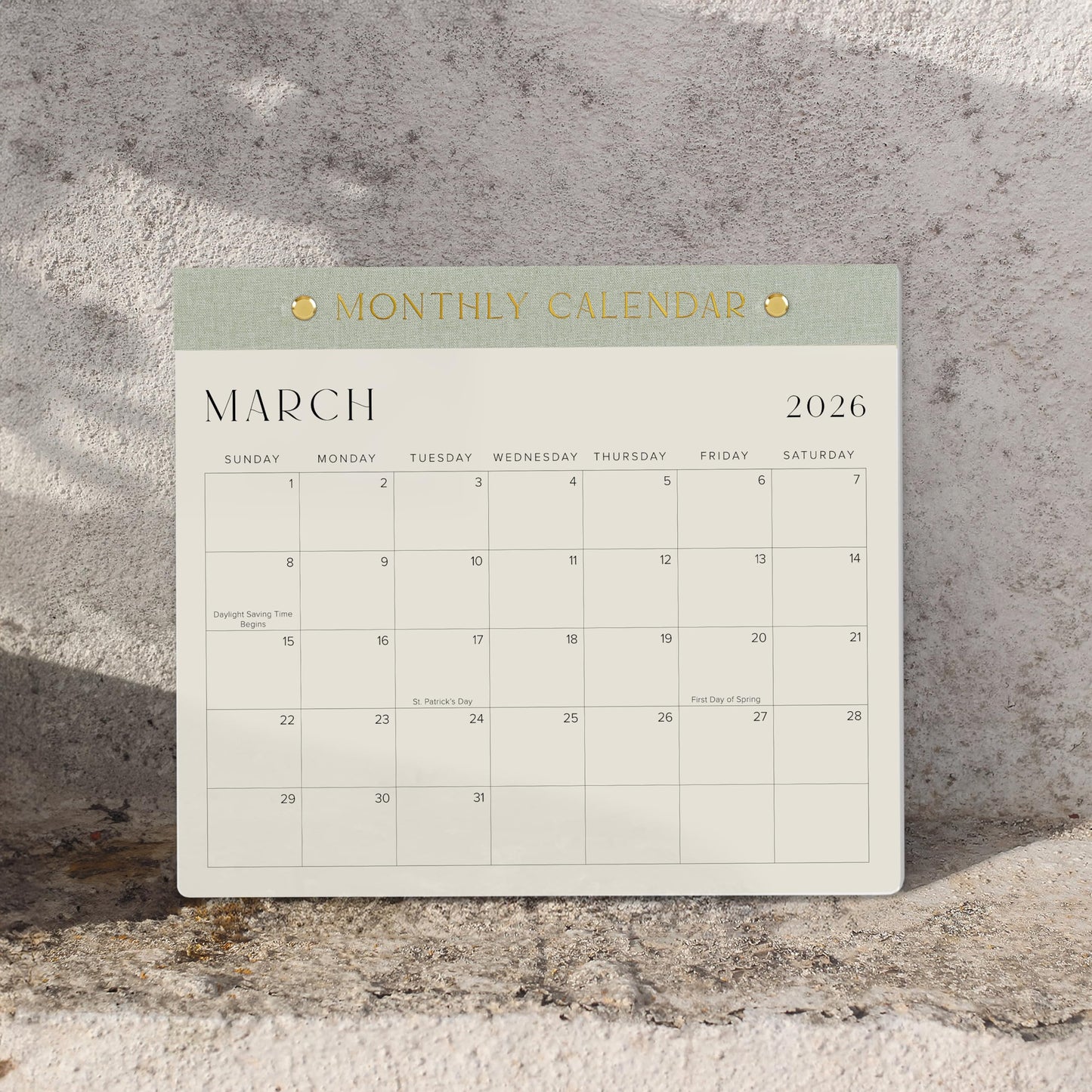 Beautiful 2025-2026 Magnetic Fridge Calendar - Runs From July 2025 Until December 2026 - The Perfect Monthly Refrigerator Calendar for Easy Organizing