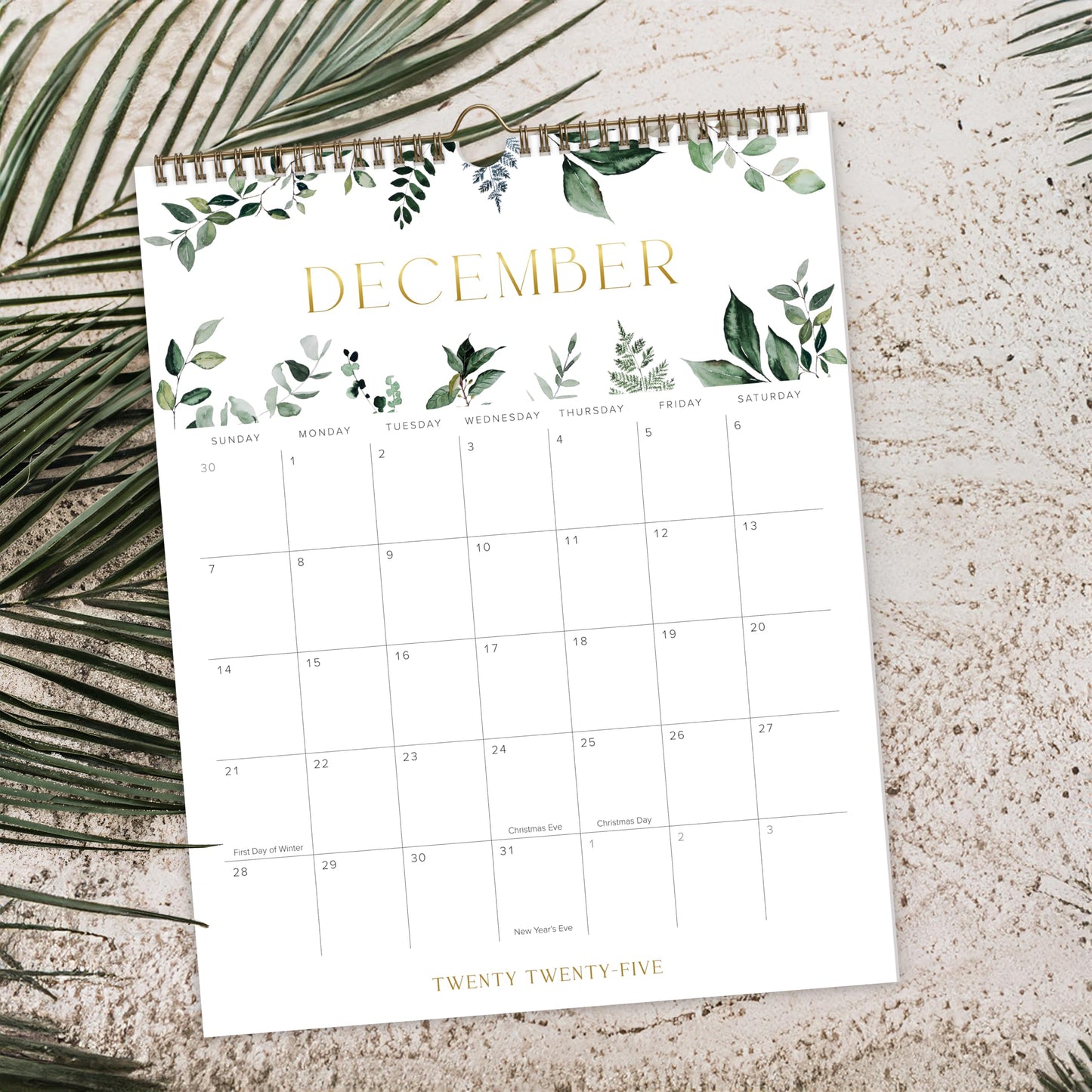 Aesthetic 2026 Wall Calendar - Runs Until December 2026 - The Perfect Large Modern 2025-2026 Calendar Planner for Easy Organizing