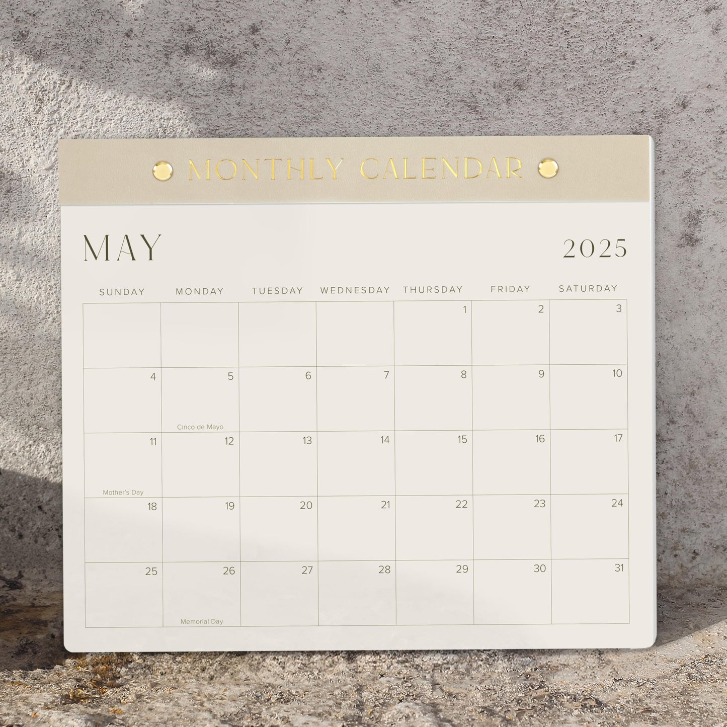 Beautiful 2025-2026 Magnetic Fridge Calendar - Runs From January 2025 Until July 2026 - The Perfect Monthly Refrigerator Calendar for Easy Organizing