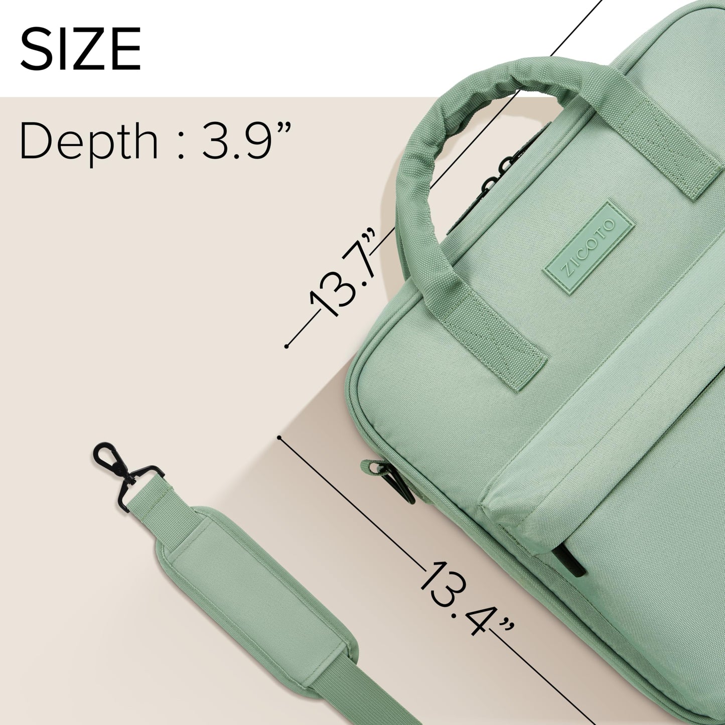 Sturdy 3 Ring Zipper Binder With Shoulder Strap For School - Beautiful 2 Inch Zip Up Binder with Extra Pockets Holds 500 Sheets, Books & Laptop - Easy to Carry Trapper Keeper Made Of Premium Fabrics