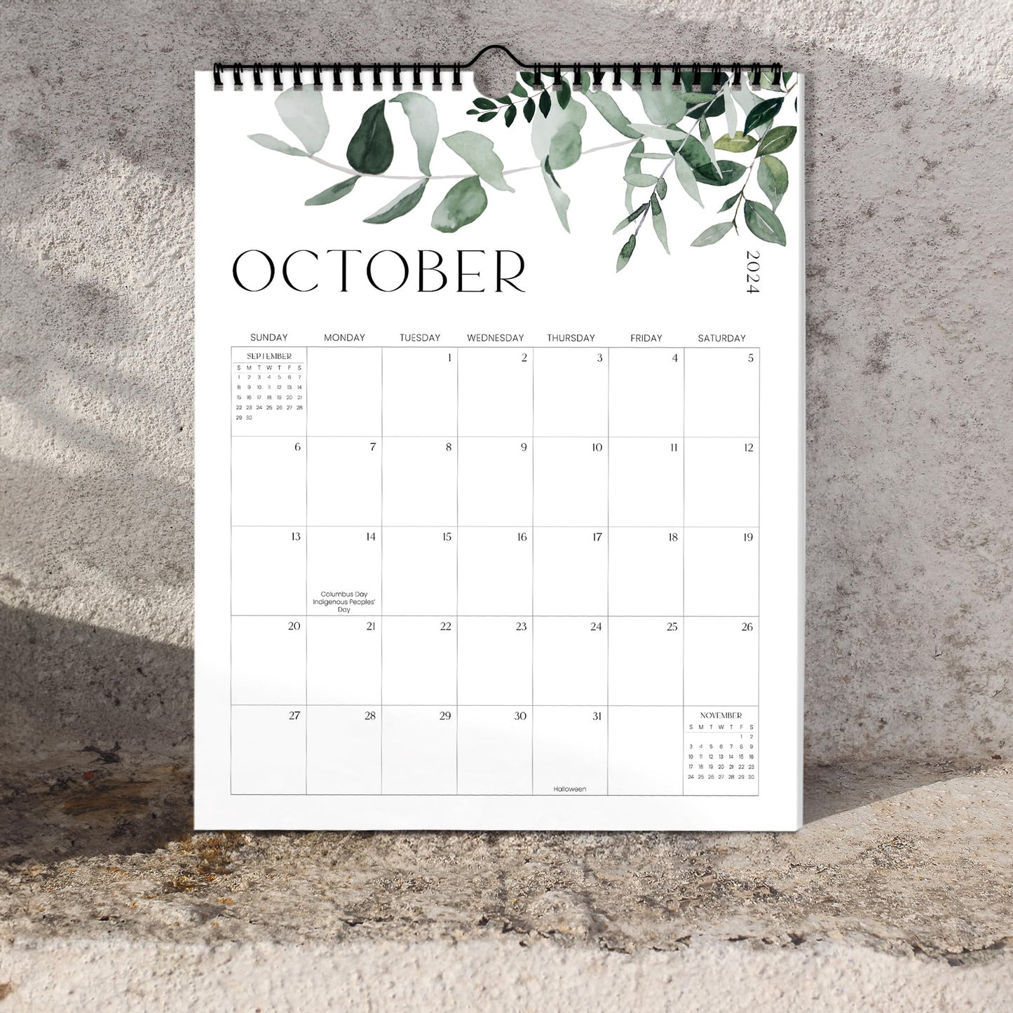 Aesthetic 2025 Wall Calendar - Runs from June 2024 Until December 2025 - The Perfect 2024-2025 Modern Greenery Calendar Planner for Easy Organizing