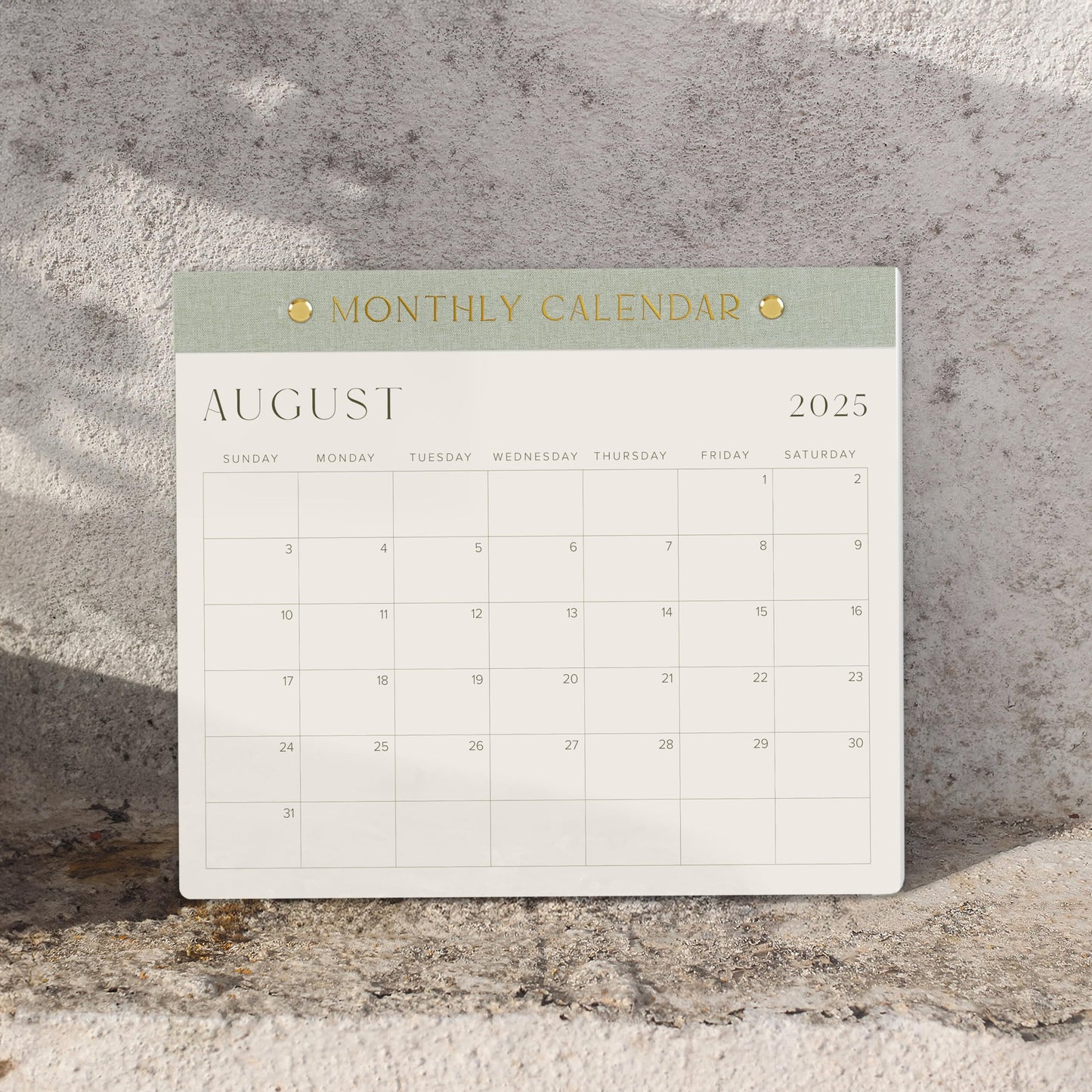 Beautiful 2025-2026 Magnetic Fridge Calendar - Runs From January 2025 Until July 2026 - The Perfect Monthly Refrigerator Calendar for Easy Organizing