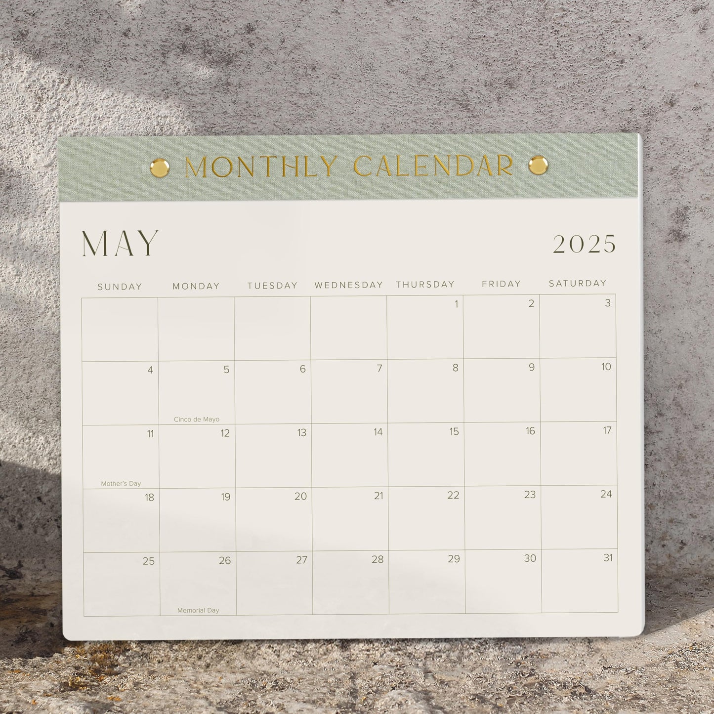 Beautiful 2025-2026 Magnetic Fridge Calendar - Runs From January 2025 Until July 2026 - The Perfect Monthly Refrigerator Calendar for Easy Organizing