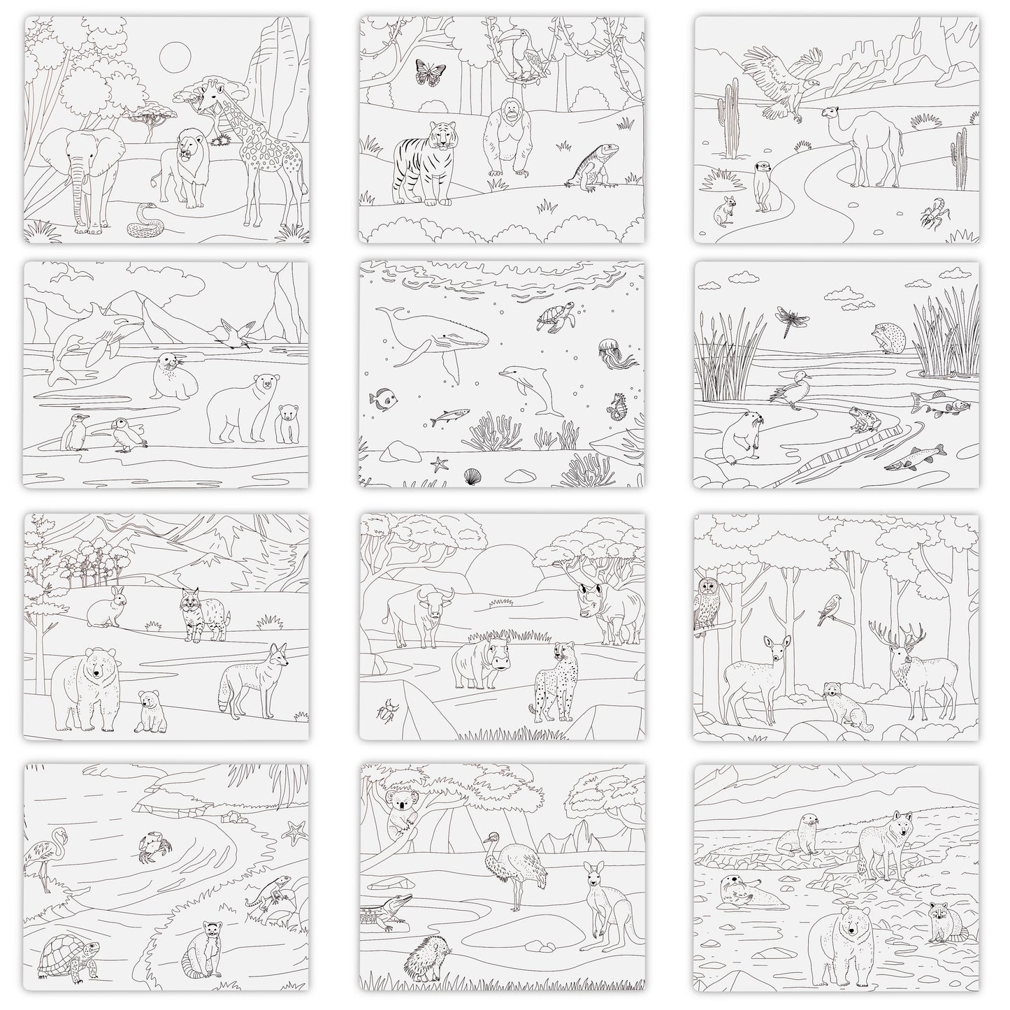 ZICOTO Fun Sticker Book For Toddlers 2-4 Years - Perfect Kids Activity Book With Beautiful Stickers & 12 Reusable Themes