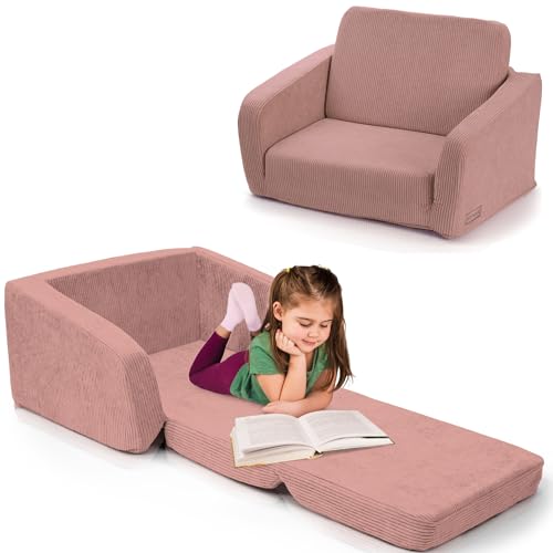 ZICOTO Sturdy Toddler Chair and Couch - The Perfect Kids Sofa for Girls and Boys - Ideal Fold Out Sofa Chairs to Give Your Kids a Safe and Fun Place to Sit