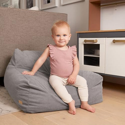 ZICOTO Soft Memory Foam Bean Bag Chair for Toddlers - Trendy Kids Chair and Lounger for Nursery, Playroom, or Living Room