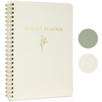 Easy to Use Monthly Budget Planner - 12 Month Financial Organizer with Expense Tracker Notebook - Monthly Money Budgeting Book That Manages Your Finances Effectively