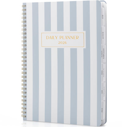Beautiful 2026 Daily Planner - 7" x 10" Planner for Women or Men with Weekly & Monthly Spreads for Easy Planning - Beautiful Calendar Book to Organize Tasks and Boost Productivity