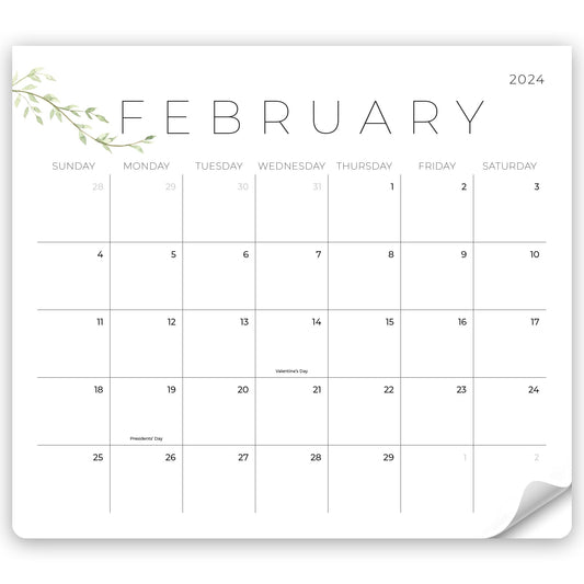 Beautiful 2024 Magnetic Calendar For Refrigerator - Incl. 2023 and Runs Until December 2024 - The Perfect Monthly Fridge Calendar for Easy Organizing