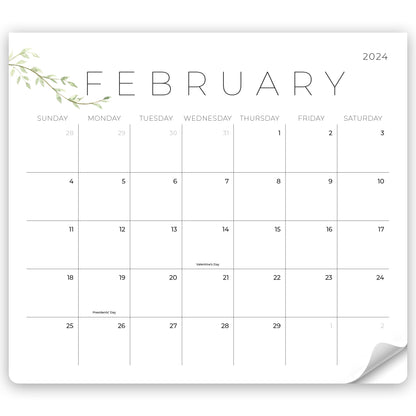 Beautiful 2024 Magnetic Calendar For Refrigerator - Incl. 2023 and Runs Until December 2024 - The Perfect Monthly Fridge Calendar for Easy Organizing
