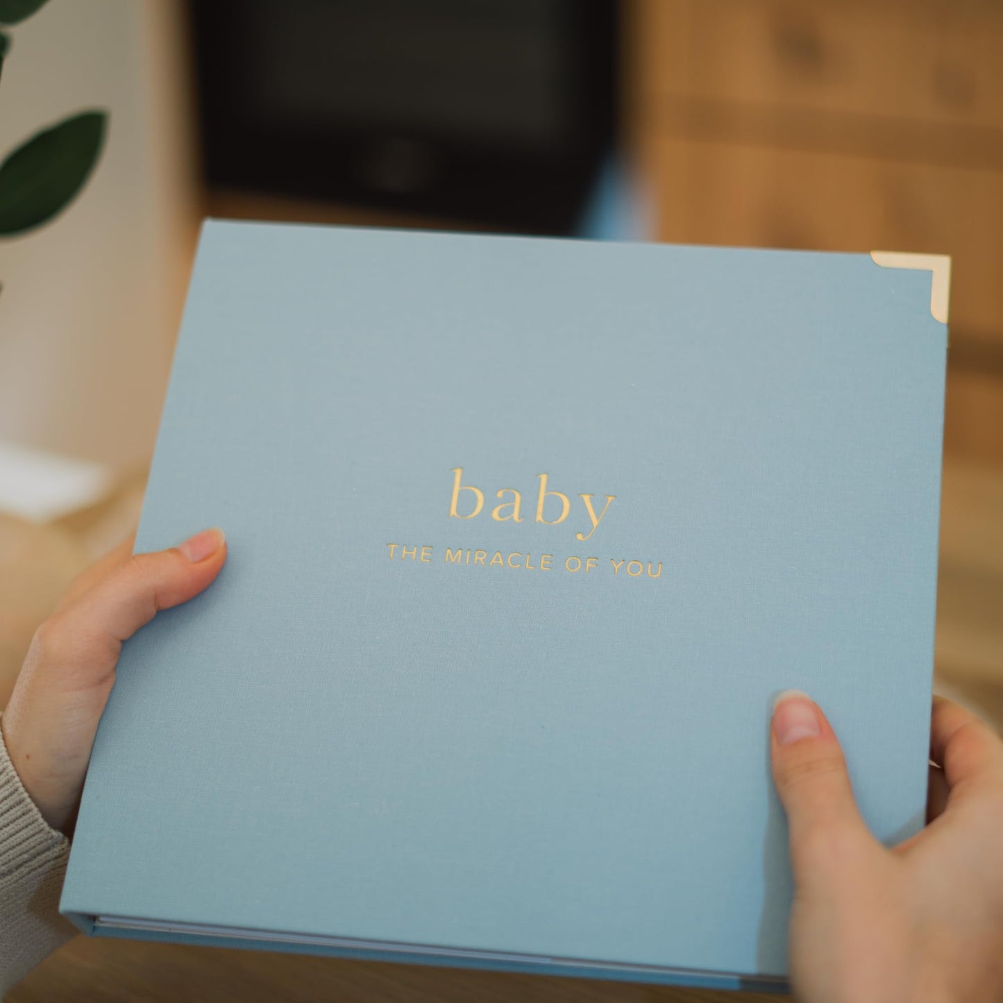 Keepsake Baby Memory Book for Boys and Girls - Timeless First 5 Year Baby Book - Neutral Journal Scrapbook or Photo Album - Record a Milestone for Every Event from Birth to Age 5