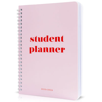 Aesthetic 2025-2026 Student Planner To Stay Organized - A Beautiful 8.5" x 5.5" Planner for Middle and High School Students with Weekly & Monthly Spreads For The 25-26 Academic Year