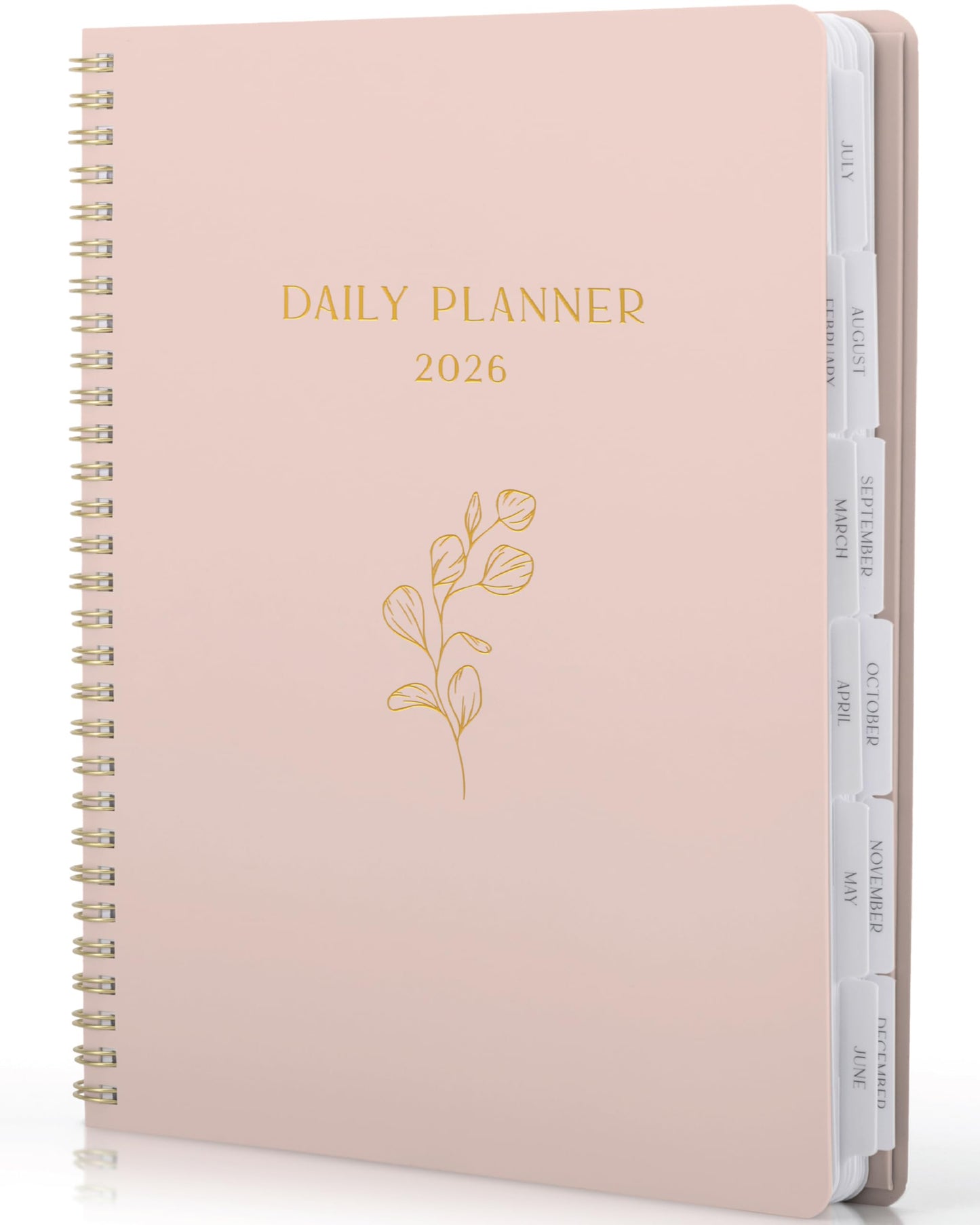 Beautiful 2026 Daily Planner - 7" x 10" Daily Planner for Women or Men with Weekly & Monthly Spreads for Easy Planning - Perfect Calendar Book To Organize All Tasks and Boost Productivity