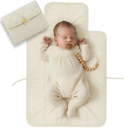 Beautiful Portable Baby Changing Pad - Easy to Clean Diaper Changing Mat