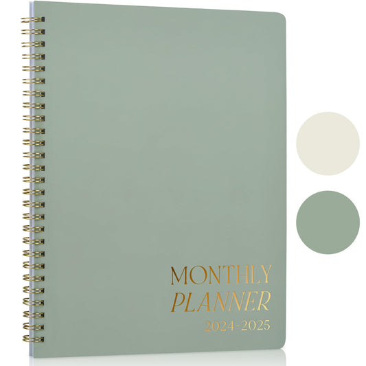 Beautiful 2025 Monthly Planner and Calendar Book - To Do List Notebook That Easily Organizes Your Tasks to Boost Productivity - Runs From Until December 2025