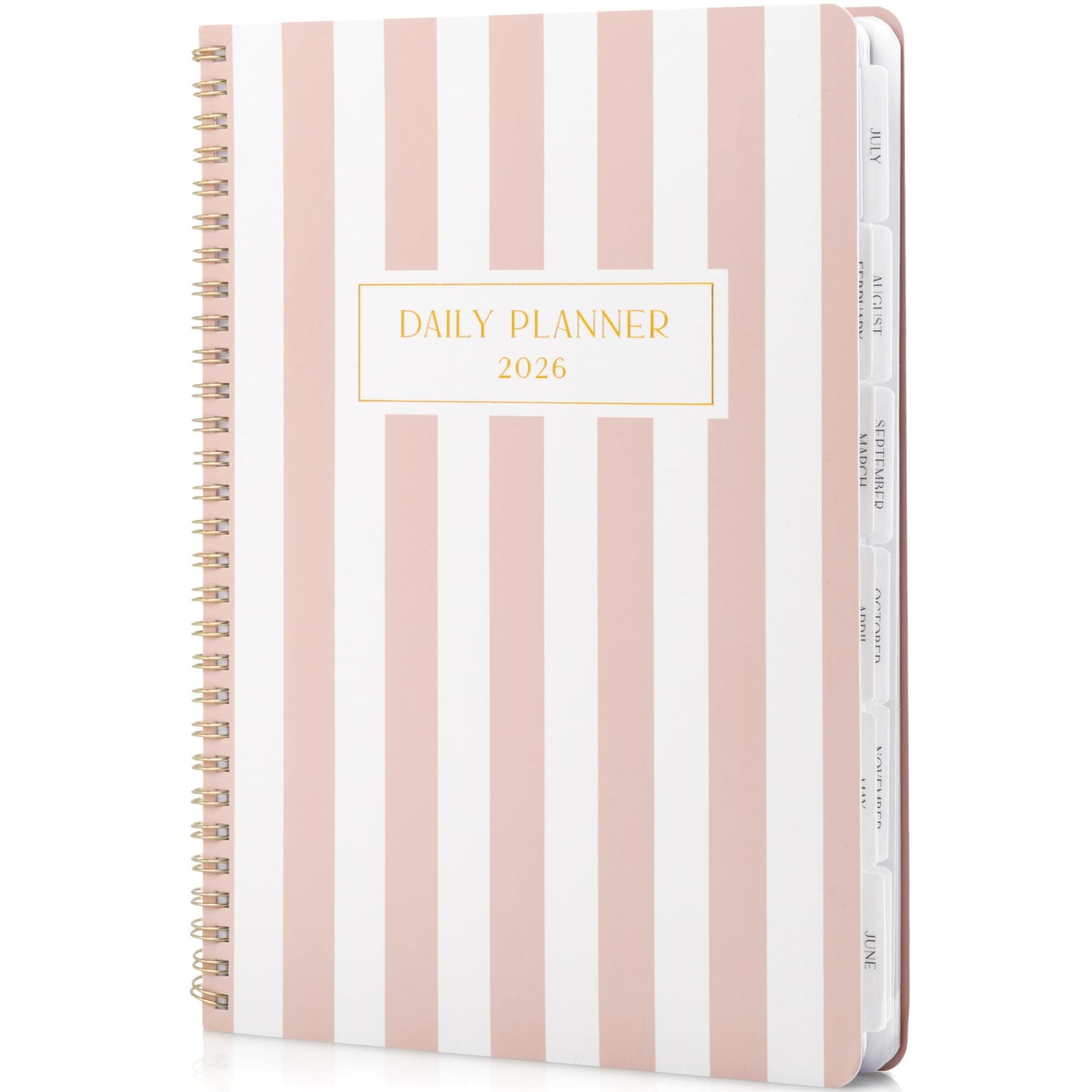 Beautiful 2026 Planner - 7" x 10" Daily Planner for Women or Men with Weekly & Monthly Spreads for Easy Planning - Perfect Calendar Book To Organize All Tasks and Boost Productivity