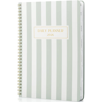 Beautiful 2026 Daily Planner - 7" x 10" Planner for Women or Men with Weekly & Monthly Spreads for Easy Planning - Beautiful Calendar Book to Organize Tasks and Boost Productivity