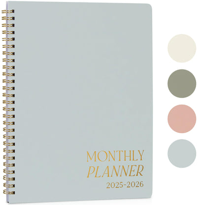 Beautiful 2025-2026 Monthly Planner and Calendar Book - To Do List Notebook That Easily Organizes Your Tasks to Boost Productivity - Runs From January 2025 Until December 2026