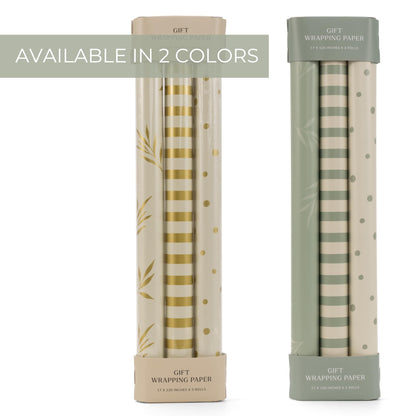 ZICOTO Beautiful Gift Wrapping Paper Rolls for All Occasions - Set of 3 Quality Rolls For Wedding, Birthday, Baby Shower & Christmas - Add a Touch of Magic to Every Gift You Wrap - 17 x 120 in