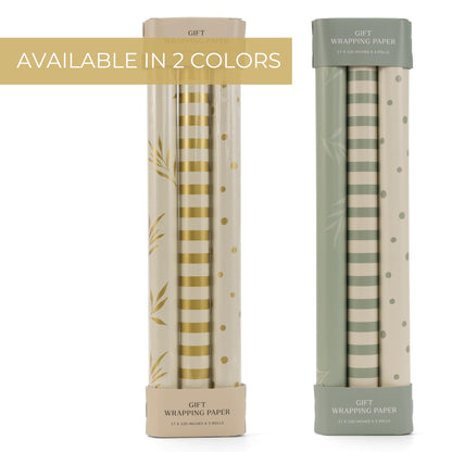 ZICOTO Beautiful Gift Wrapping Paper Rolls for All Occasions - Set of 3 Quality Rolls For Wedding, Birthday, Baby Shower & Christmas - Add a Touch of Magic to Every Gift You Wrap - 17 x 120 in