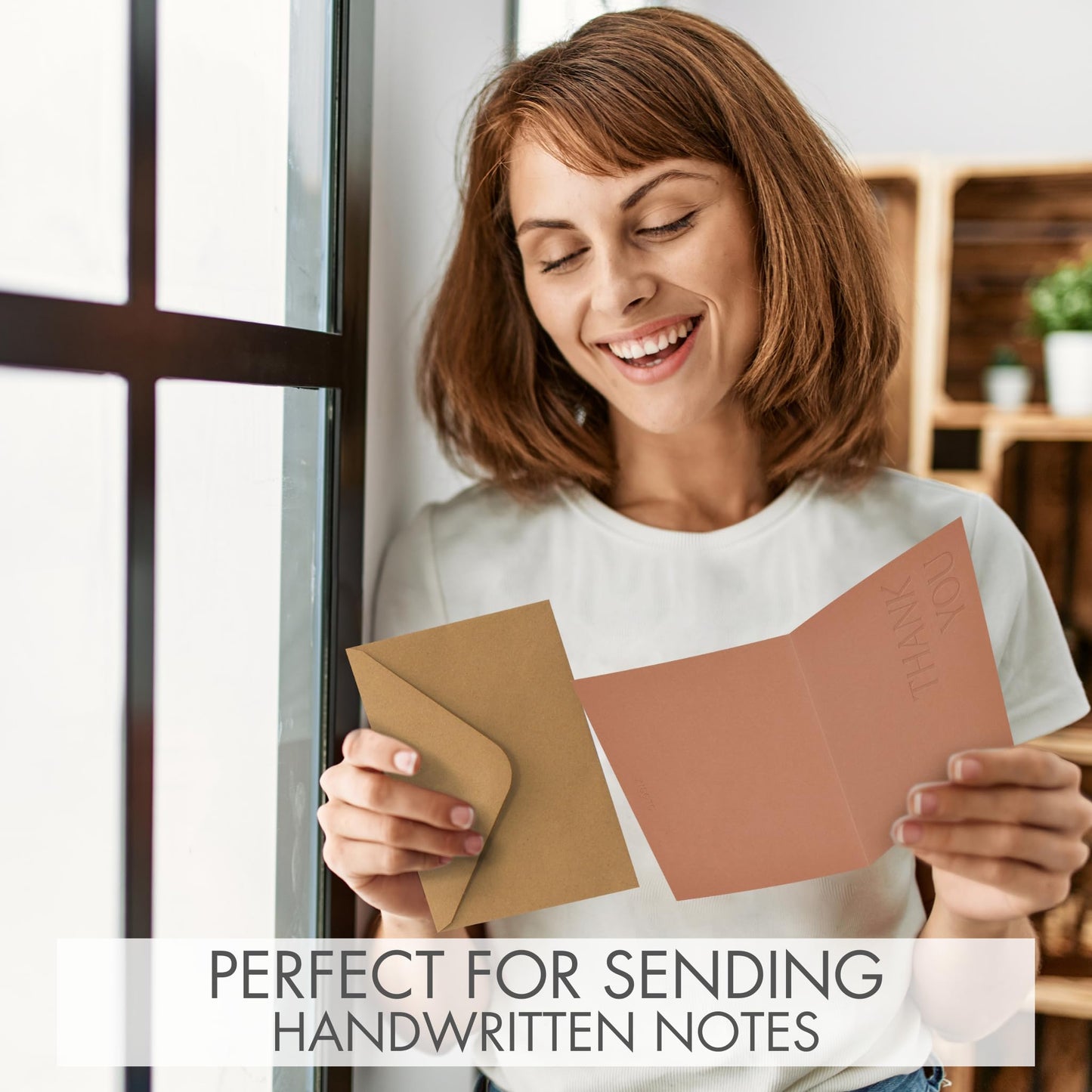 Beautiful Thank You Cards Set of 30 With Envelopes and Stickers - Elegant Blank Cards For Personalized Notes - Perfect Bulk Stationary Set For All Occasions incl. Weddings, Business & Baby Showers