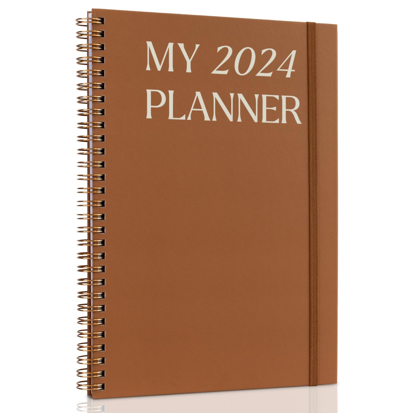 Beautiful 2024 Daily Planner - 7" x 10" Daily Planner for Women or Men with Weekly & Monthly Spreads for Easy Planning - Perfect Calendar Book To Organize All Tasks and Boost Productivity