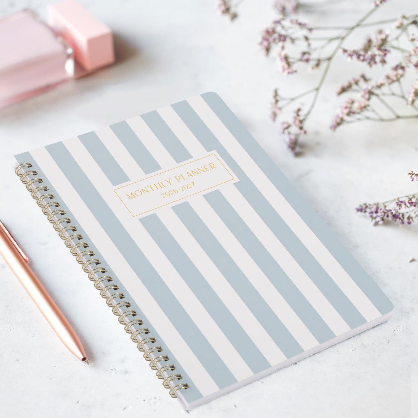 Beautiful 2026-2027 Monthly Planner - To Do List Notebook That Easily Organizes Your Tasks to Boost Productivity - Runs From January 2026 Until December 2027