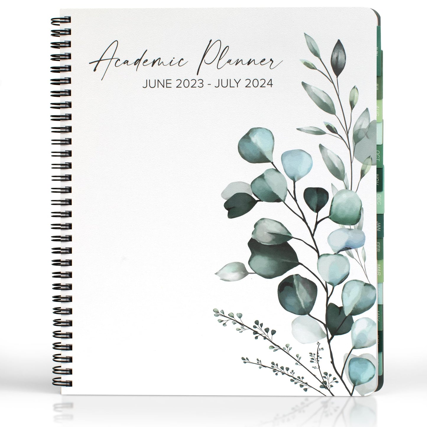 Simplified 2023-2024 Academic Planner - A Beautiful 8.5" x 10.5" Daily Planner to Easily Stay Organized - Perfect Calendar Book For Women or Men with Weekly & Monthly Spreads For The 23-24 School Year