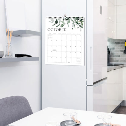 Aesthetic 2025 Wall Calendar - Runs from June 2024 Until December 2025 - The Perfect 2024-2025 Modern Greenery Calendar Planner for Easy Organizing