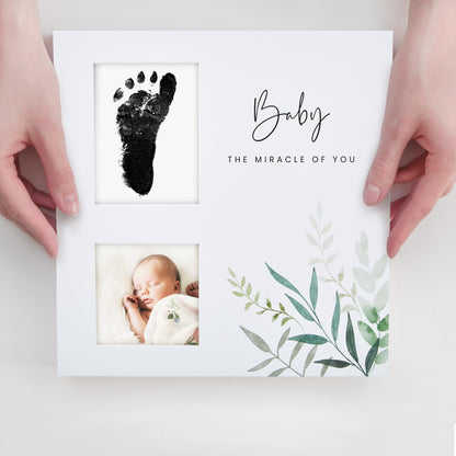 Keepsake Baby Memory Book for Boys and Girls - Timeless First 5 Year Baby Book With Photoslots - Cute Journal Scrapbook or Photo Album - Record a Milestone for Every Event from Birth to Age 5