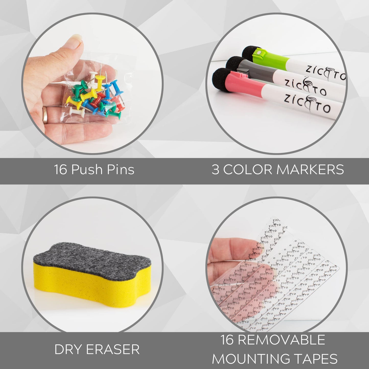 3 Month Dry Erase Wall Calendar for Easy Planning - Erasable 30" x 45" Calendar for White Boards - A Great Planner and Visual Organizer For Your Home or Office Wall