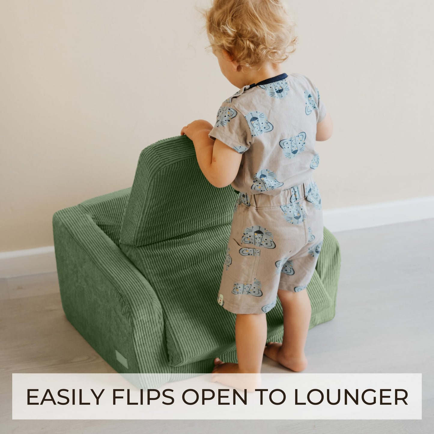 ZICOTO Sturdy Toddler Chair and Couch - The Perfect Kids Sofa for Girls and Boys - Ideal Fold Out Sofa Chairs to Give Your Kids a Safe and Fun Place to Sit