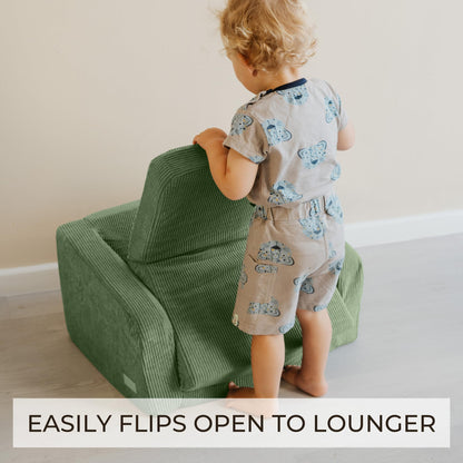 ZICOTO Sturdy Toddler Chair and Couch - The Perfect Kids Sofa for Girls and Boys - Ideal Fold Out Sofa Chairs to Give Your Kids a Safe and Fun Place to Sit