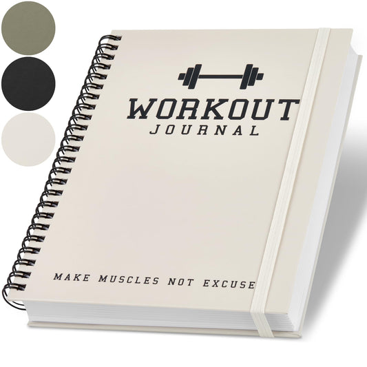 The Ultimate Fitness Journal for Tracking and Crushing Your Gym Goals - Detailed Workout Planner & Log Book For Men and Women - Great Gym Accessories With Calendar, Nutrition & Progress Tracker