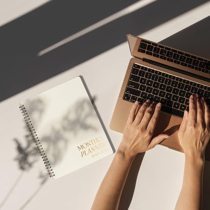 Beautiful 2025 Monthly Planner and Calendar Book - To Do List Notebook That Easily Organizes Your Tasks to Boost Productivity - Runs From Until December 2025