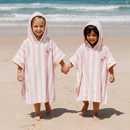 ZICOTO Stylish Hooded Beach Towel for Kids - Extra Soft and Fast Drying Poncho for Toddlers 0-3 Years is Made of Premium Cotton - Perfect Baby Cover Up for Beach Days or Pool and Bath Time Adventures