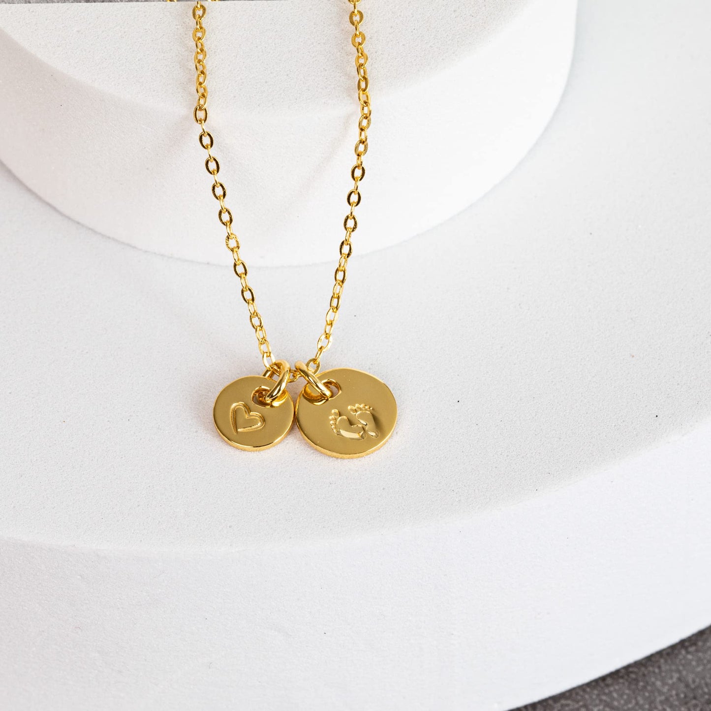 Beautiful Necklace For The First Time Mom to Be - Unique 14k Gold Dipped Pregnancy Gift For The Expecting Mommy to Be - Beautiful Sterling Silver Necklace For Women That Fits Perfect to Every Outfit
